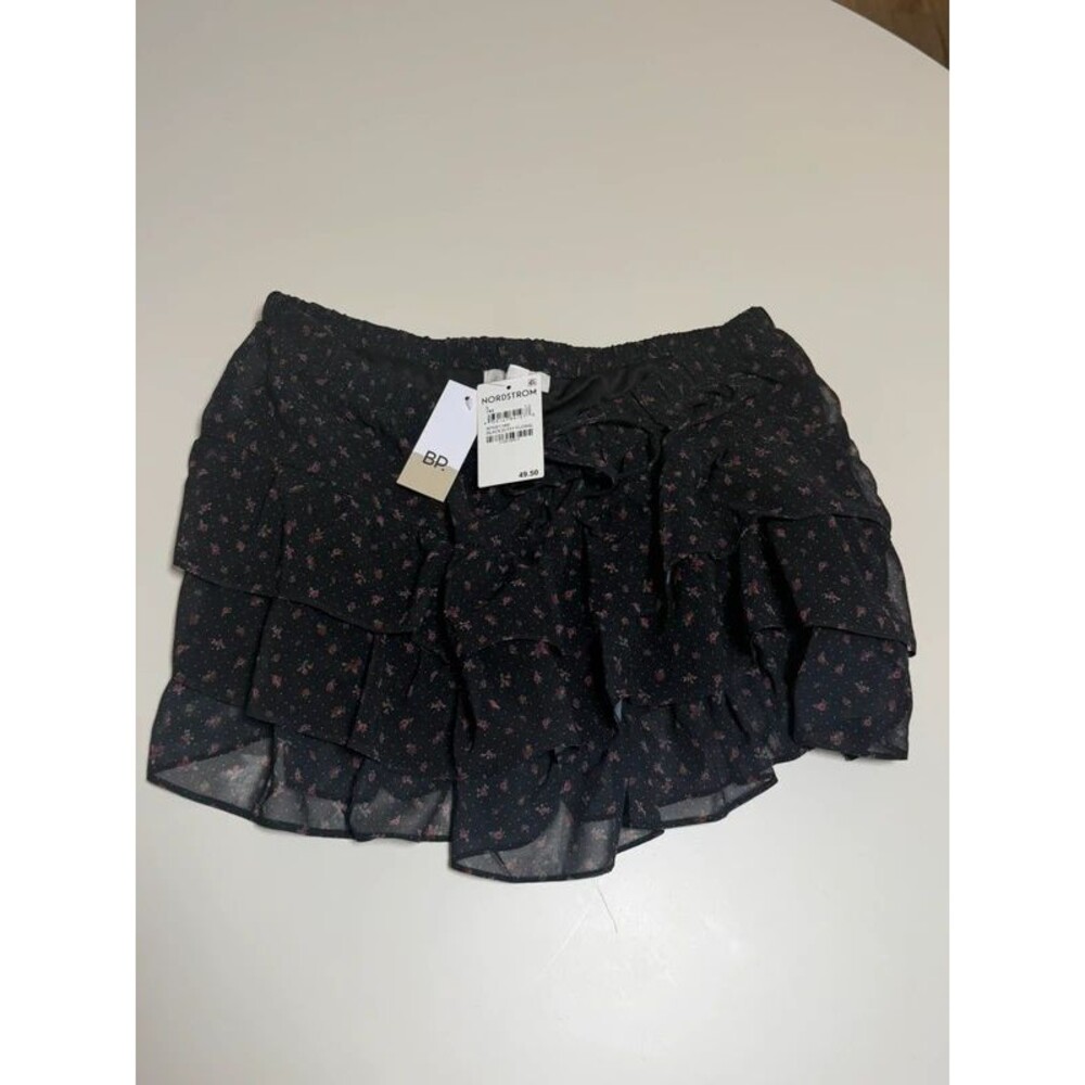 BP Nordstrom Ruffle Mini Skirt size XL
